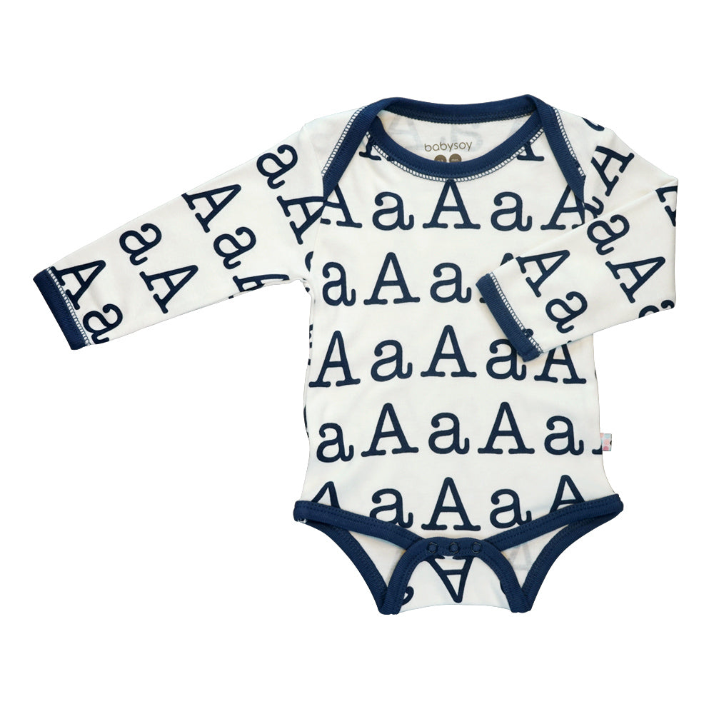 Alphabet Bodysuit/Onesie