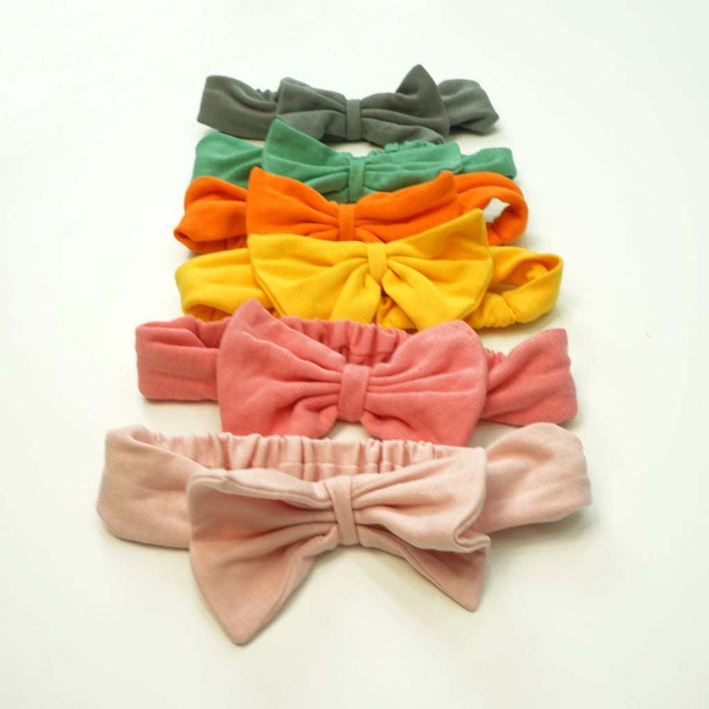 Bow-Tie Head Wrap for Toddler Girls