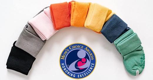 babysoy's mom's choice award winning socks in solid colors, red, green, blue, indigo, orange, pink, grey, black colors