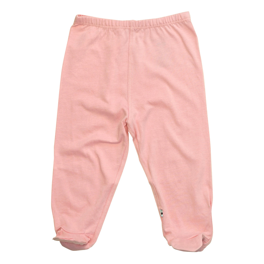 Baby & Newborn Comfy Footie pants with foot in pink petal 3-6 months