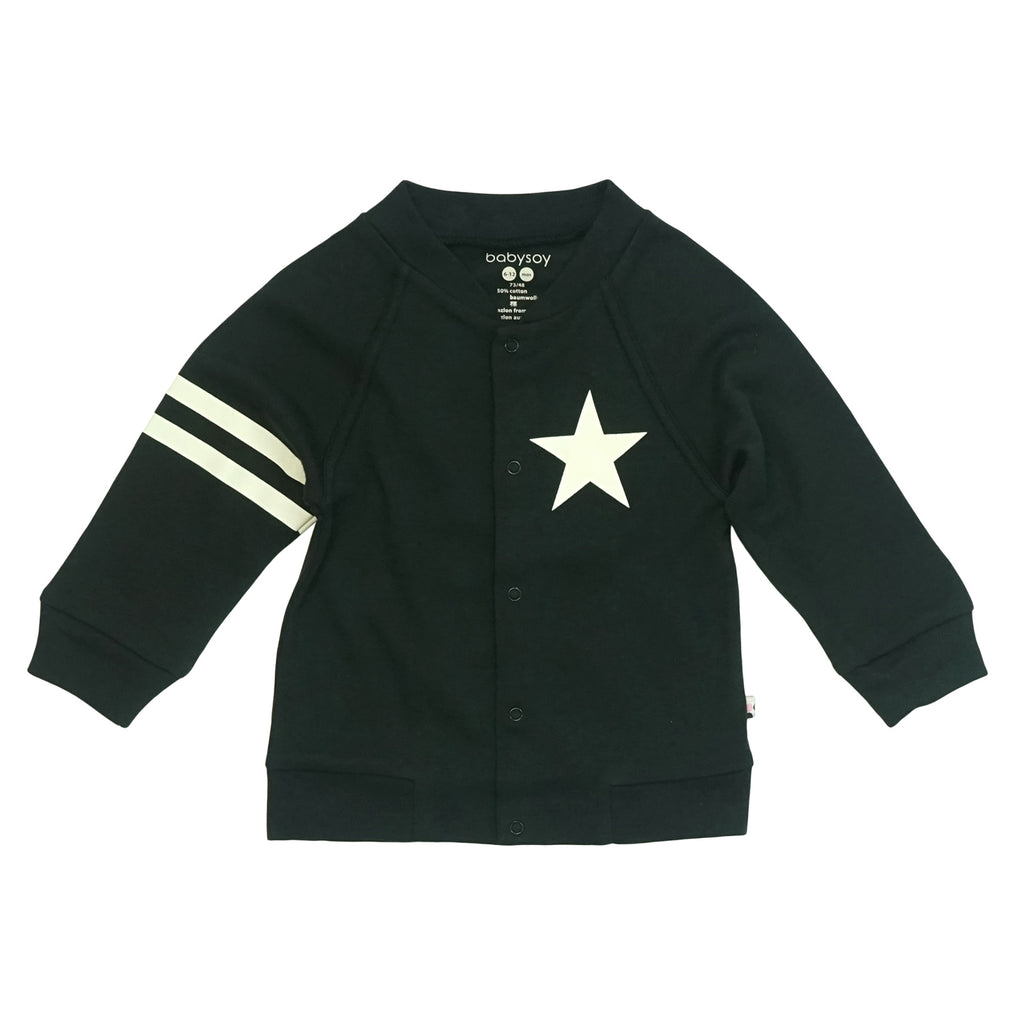 Baby & Toddler All-Star Varsity Bomber Jacket 12-24 Months pirate black