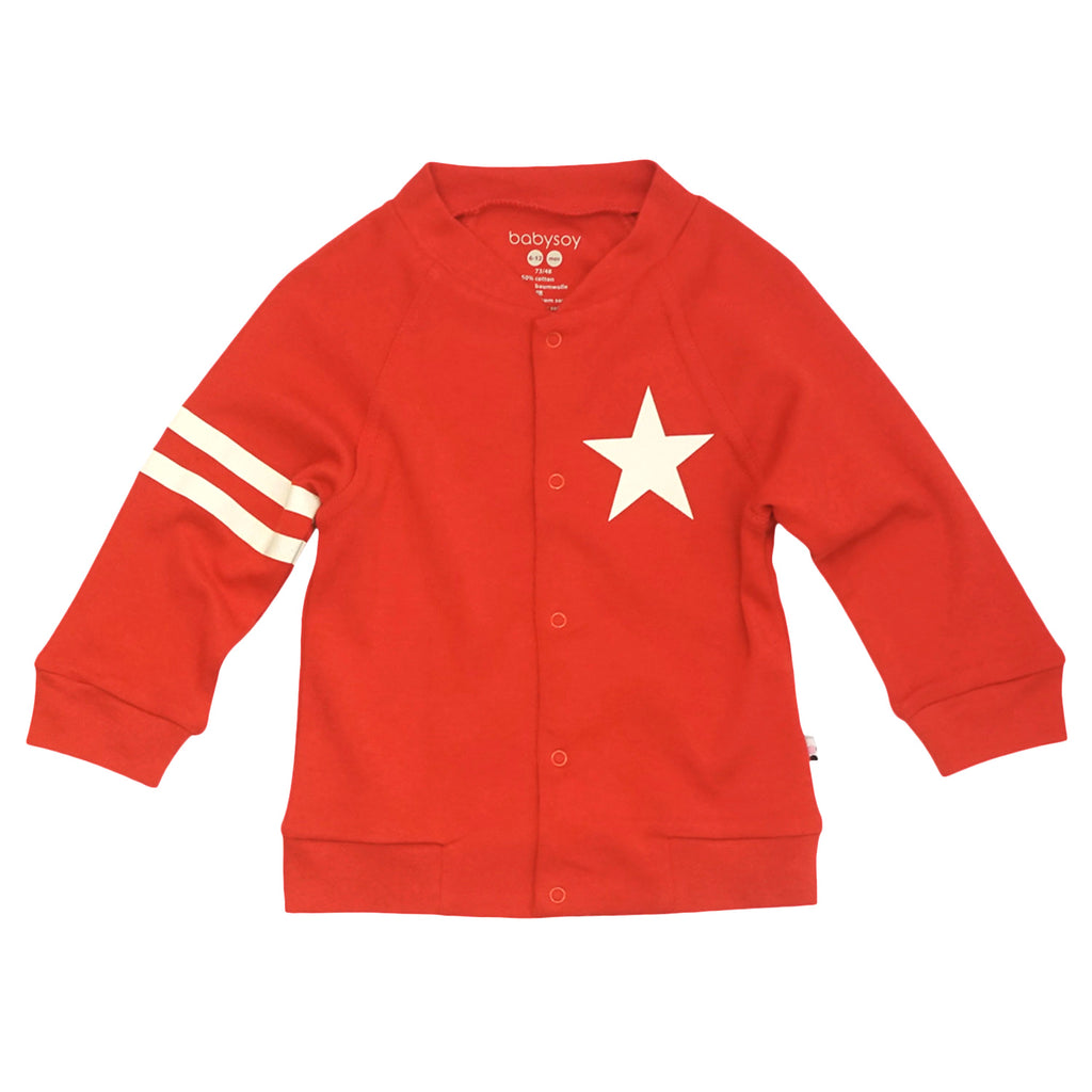 Baby & Toddler All-Star Varsity Bomber Jacket 12-24 Months red