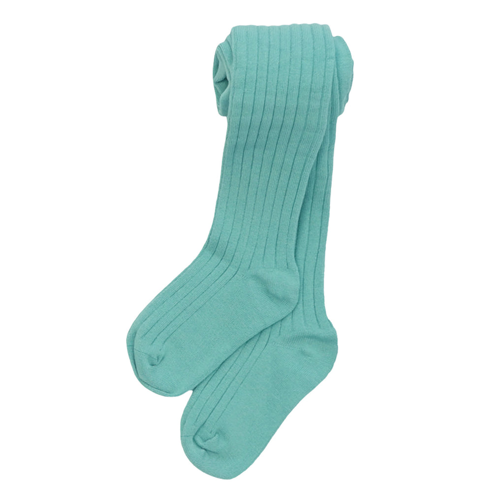 Babysoy Baby and Toddler Tights/stockings Girl 6-12 months 3T Harbor Green