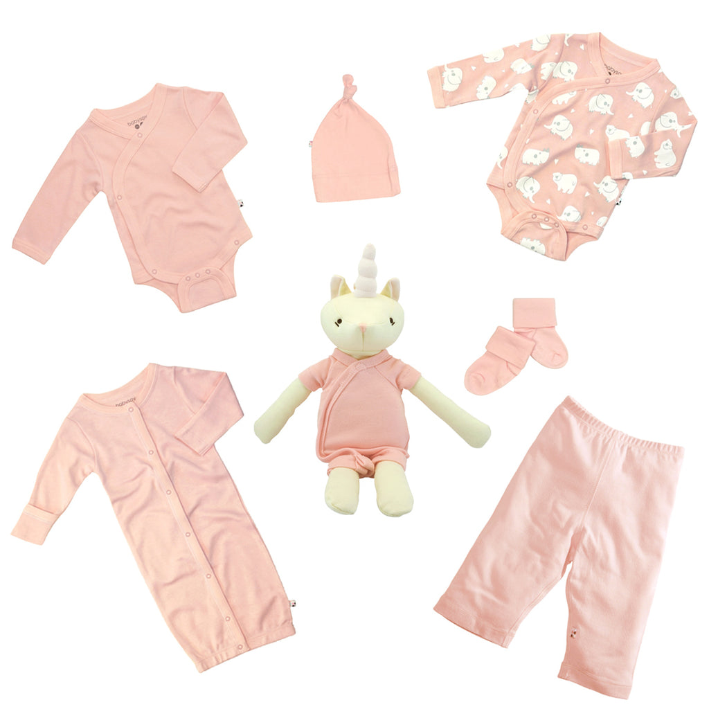 Babysoy Baby Luxury Take me Home Set with Comfort Pals