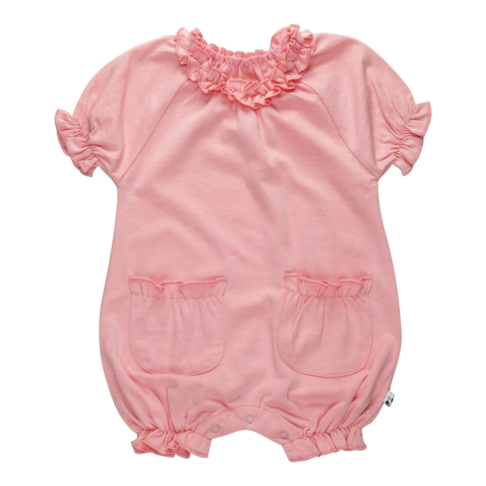 Baby princess Bubble Summer Romper Pink