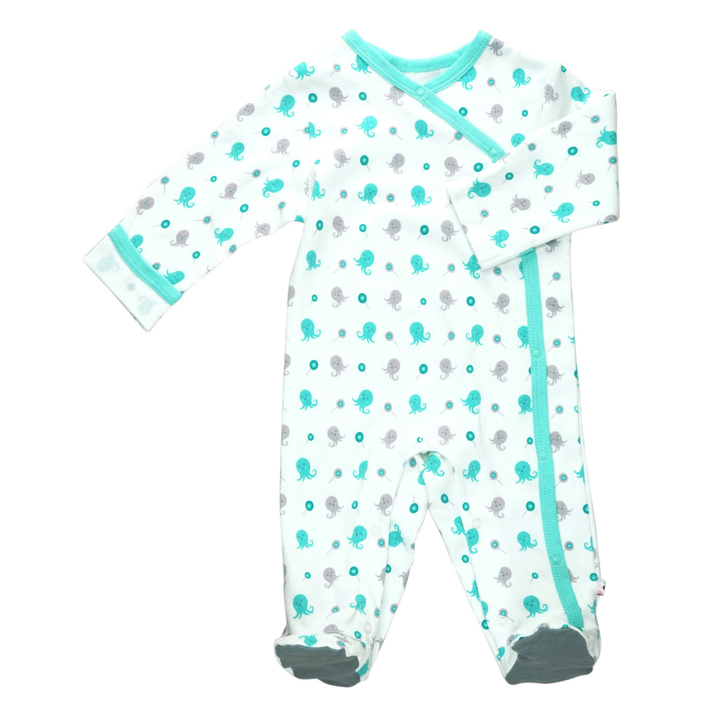 Pattern Animal Footie/Coverall