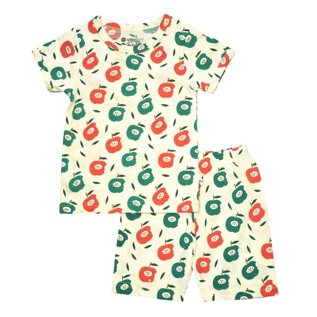 Baby Unisex Short Sleeve Pajamas Sets