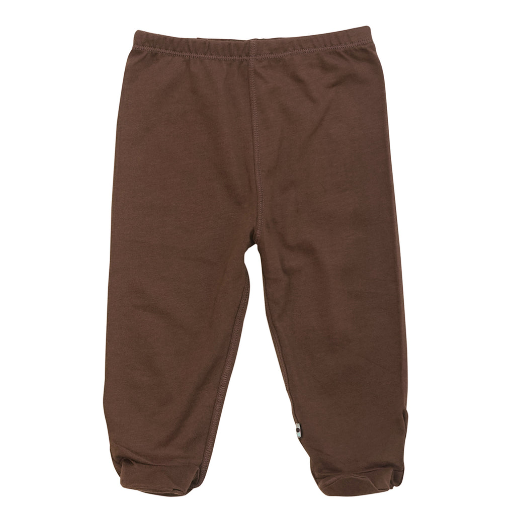 Modern Solid Colored Footie Pants