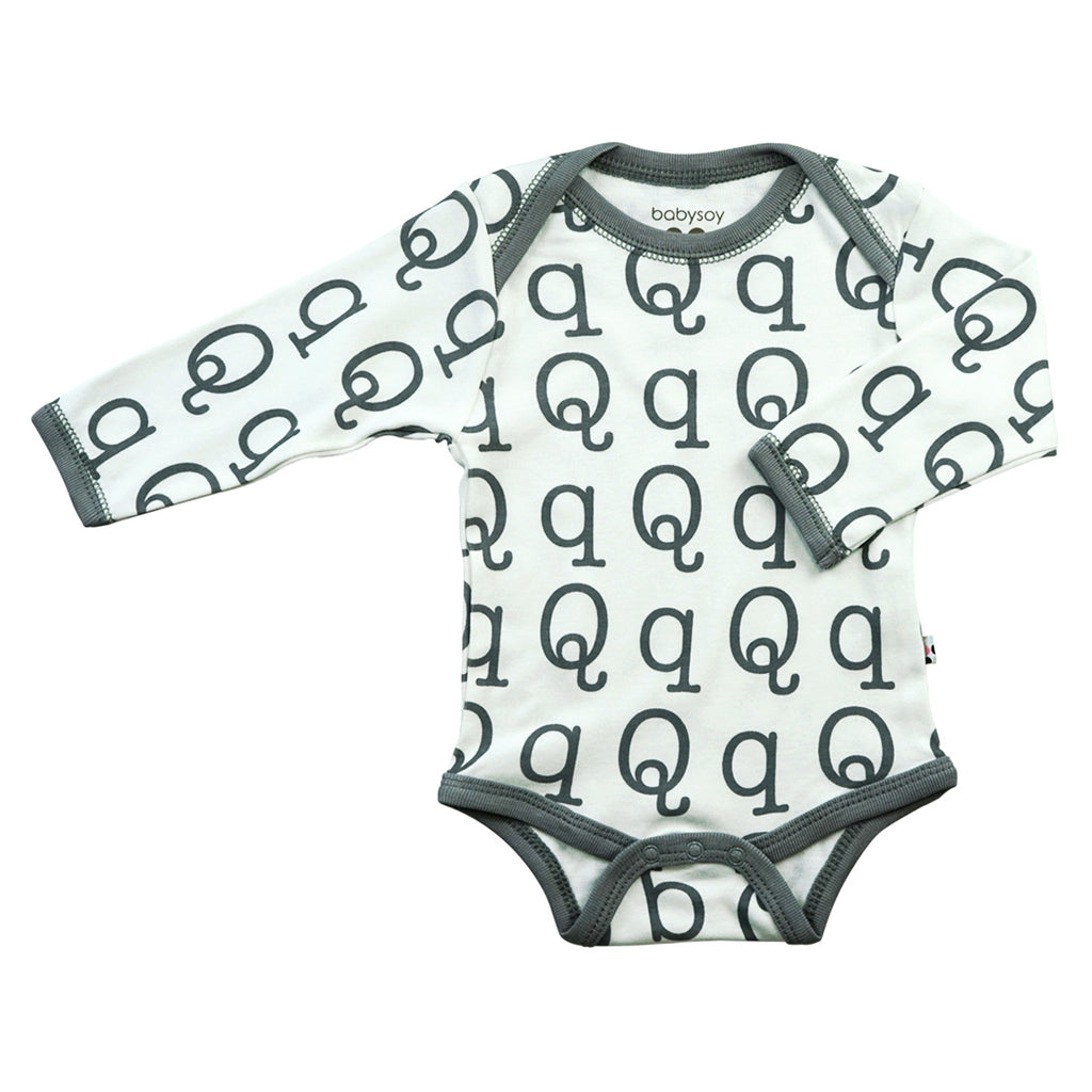 Alphabet Bodysuit/Onesie