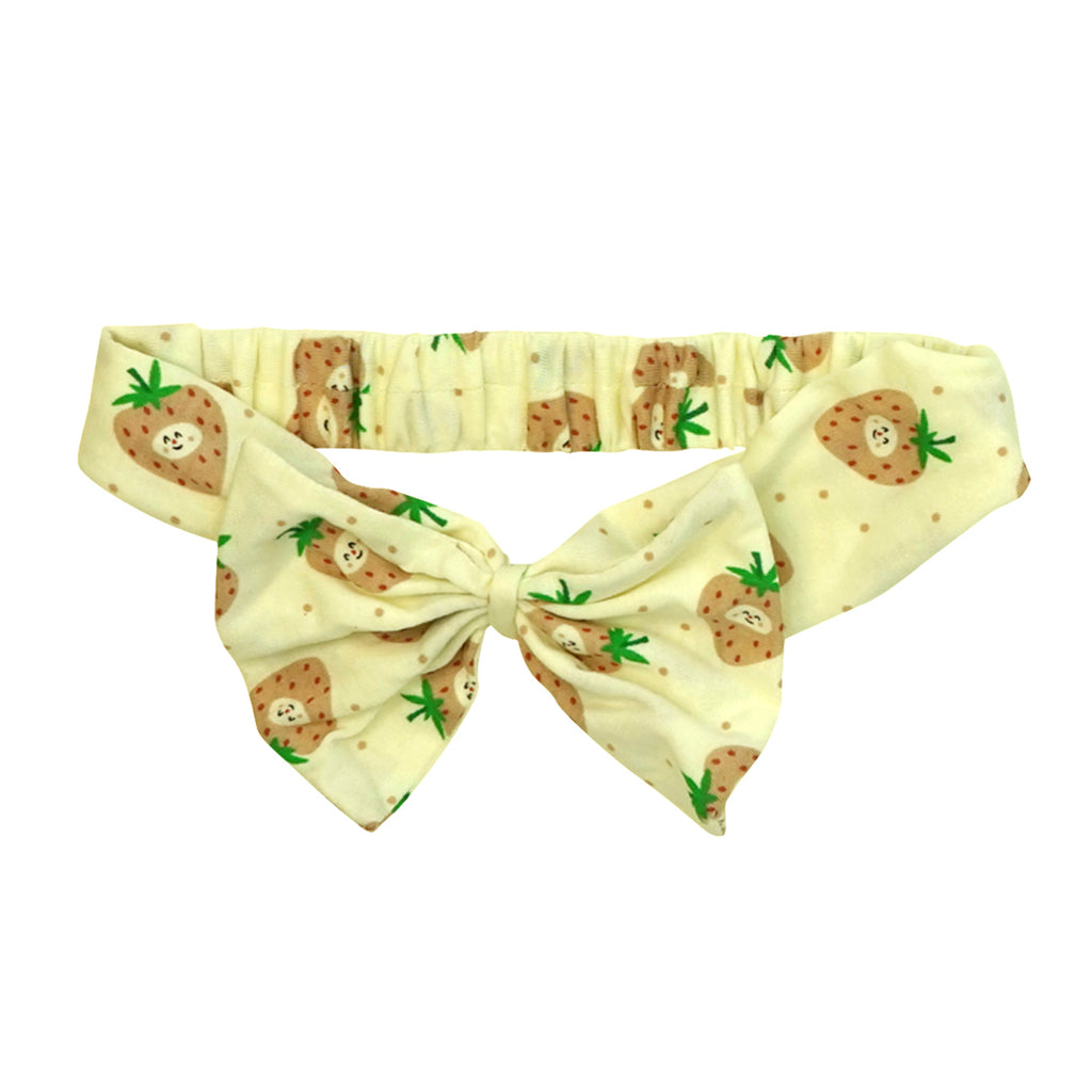 Bow-Tie Head Wrap for Toddler Girls
