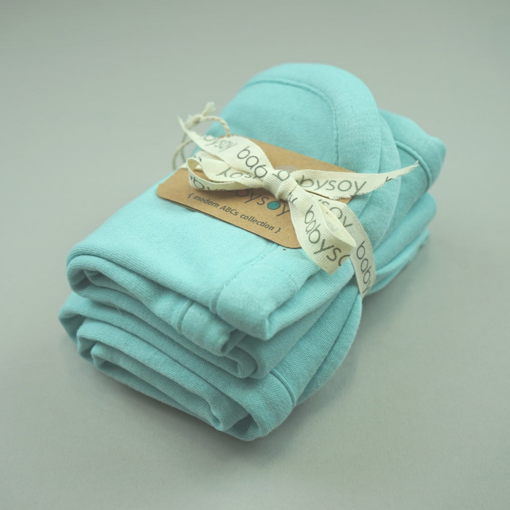 Modern Solid Colored Burpie/Burp Cloth Sets