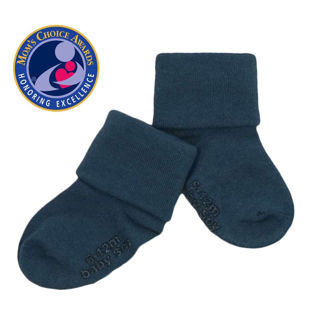 baby boy socks indigo 0-6 months 