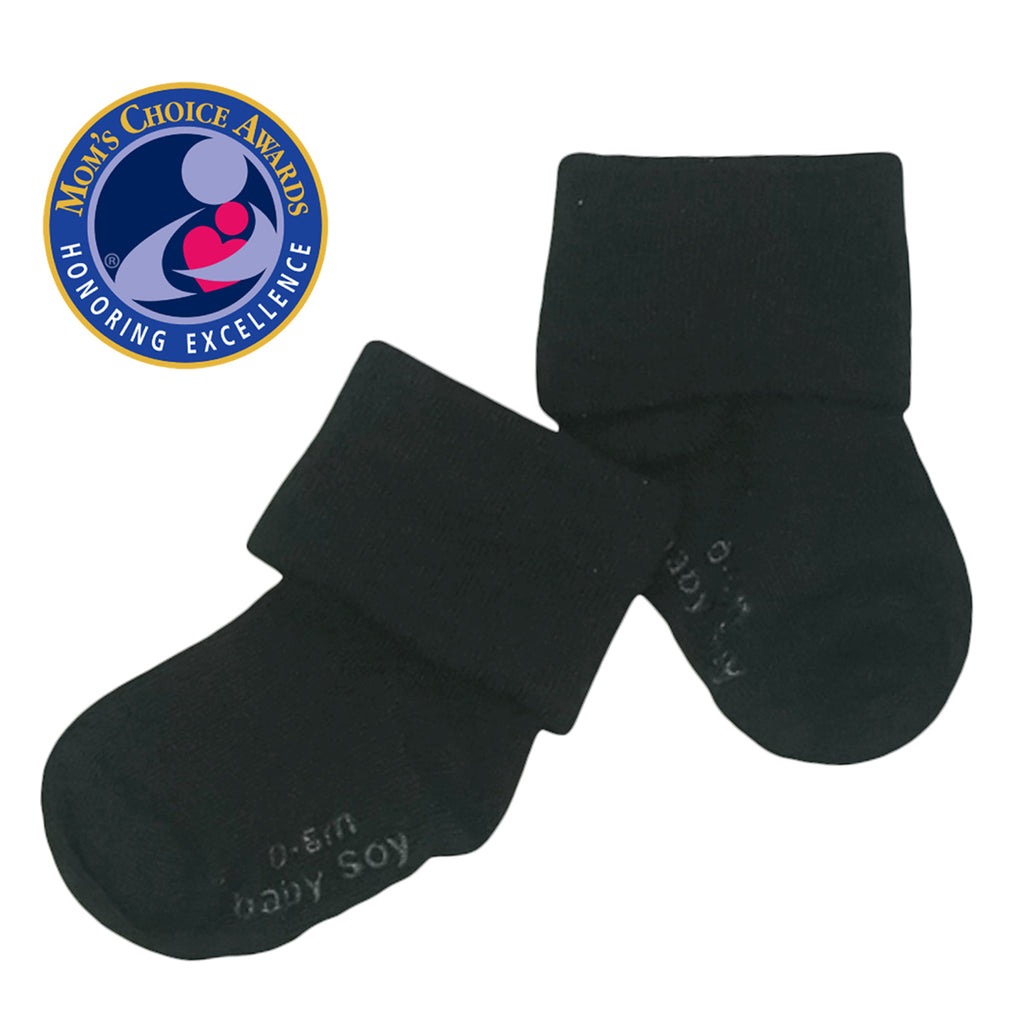unisex toddler socks in black 3T