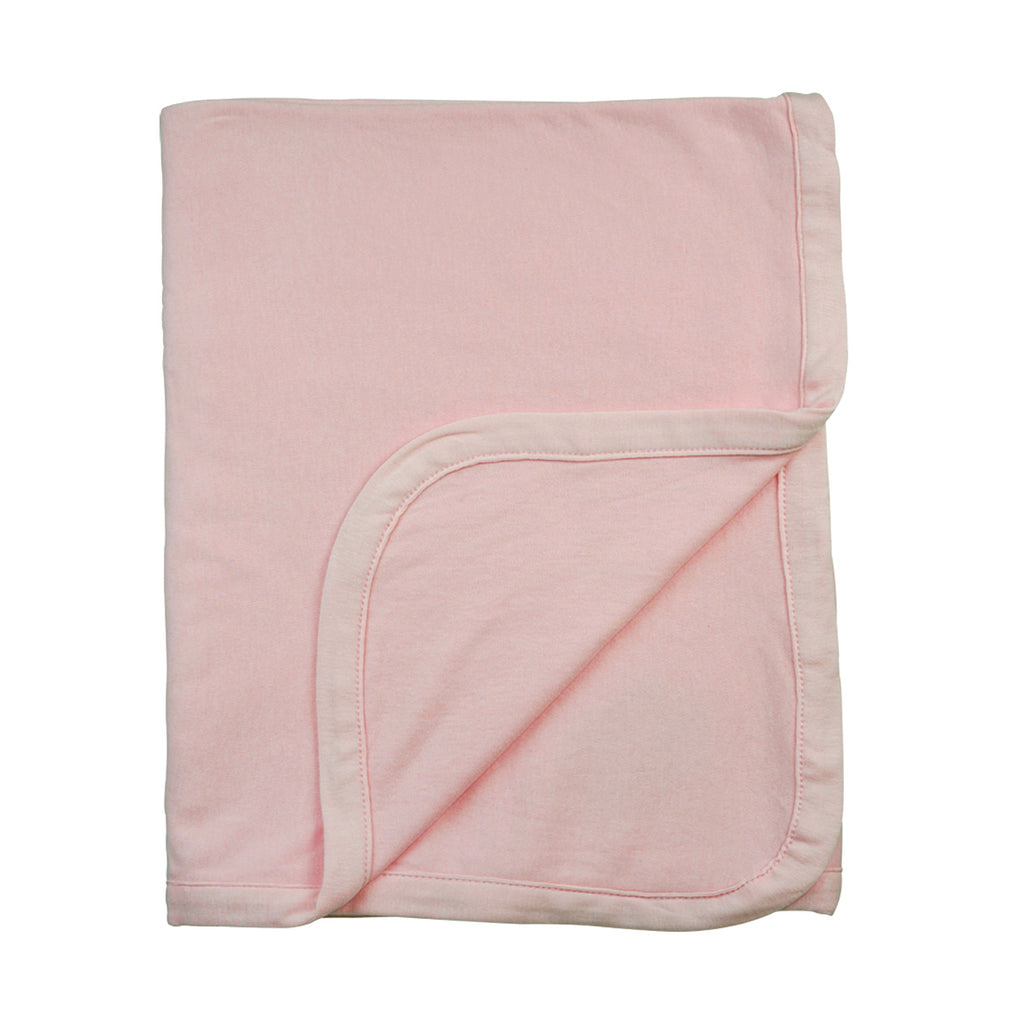 babysoy security baby toddler blanket in pink